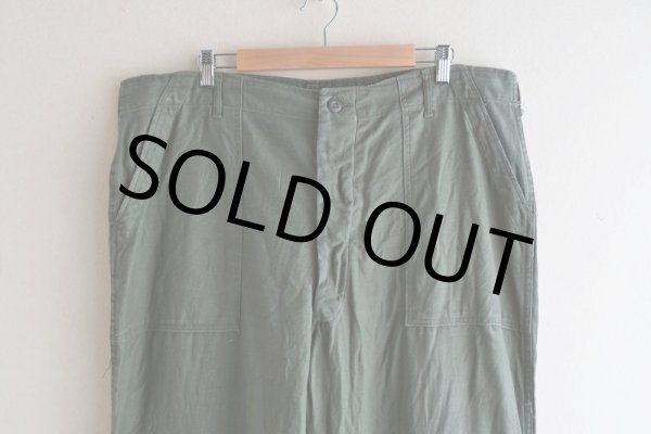 画像6: 1960s US.ARMY コットンベイカーパンツ  表記42×31  (6)