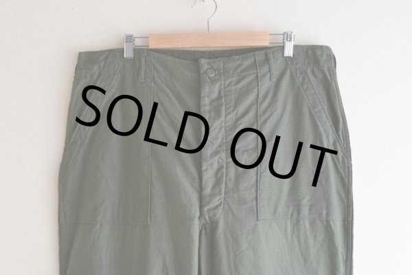 画像5: 1970s US.ARMY コットンベイカーパンツ  "MINT CONDITION"  表記40×33  (5)