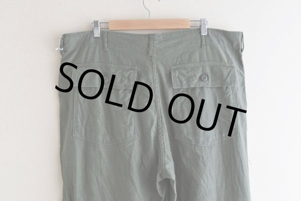 画像8: 1960s US.ARMY コットンベイカーパンツ  表記42×31  (8)