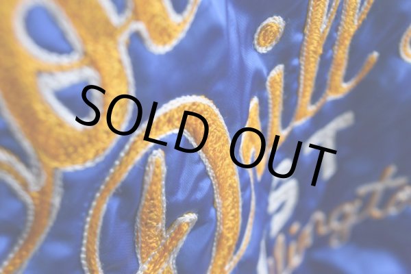 画像15: 1980s King Louie AMERICAN LEGION チェーン刺繍ナイロンスタジャン　  "MADE IN USA"　 表記M  (15)