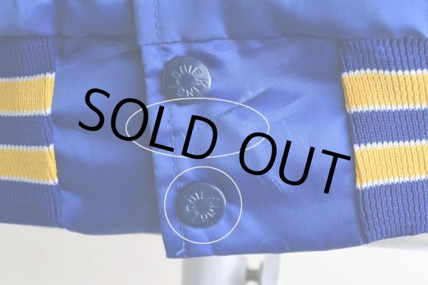 画像17: 1980s King Louie AMERICAN LEGION チェーン刺繍ナイロンスタジャン　  "MADE IN USA"　 表記M  (17)