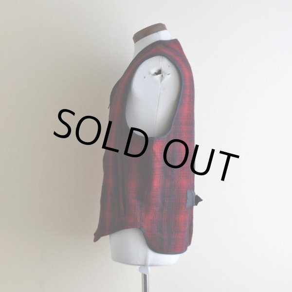 画像4: 1990s L.L.Bean ハンティングウールベスト   "MADE IN USA"  表記M  (4)