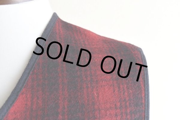 画像8: 1990s L.L.Bean ハンティングウールベスト   "MADE IN USA"  表記M  (8)