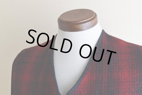 画像7: 1990s L.L.Bean ハンティングウールベスト   "MADE IN USA"  表記M  (7)