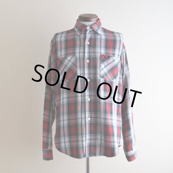 画像1: 1970s BIG MAC ヘビーネルシャツ　 表記M  (1)