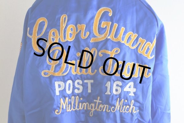 画像14: 1980s King Louie AMERICAN LEGION チェーン刺繍ナイロンスタジャン　  "MADE IN USA"　 表記M  (14)