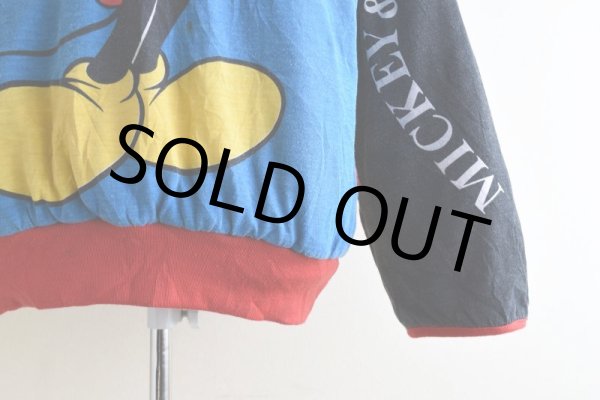 画像10: 1990s MICKEY＆CO. ダブルフェイススウェット　 実寸ML  (10)