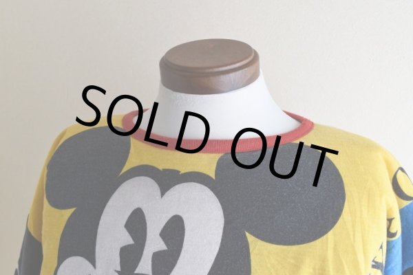 画像9: 1990s MICKEY＆CO. ダブルフェイススウェット　 実寸ML  (9)