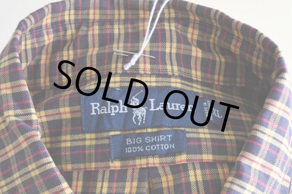 画像5: RalphLauren ボタンダウンシャツ   "BIG SHIRT"  表記XL  (5)