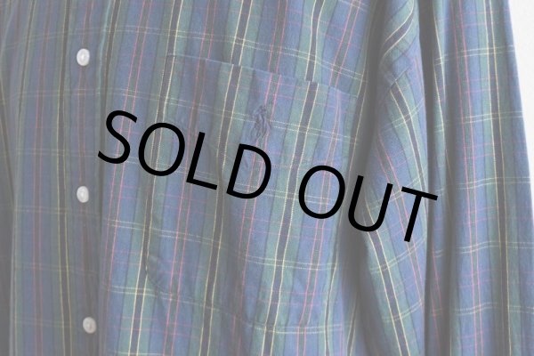 画像8: RalphLauren ボタンダウンシャツ   "BIG SHIRT"  表記XL  (8)