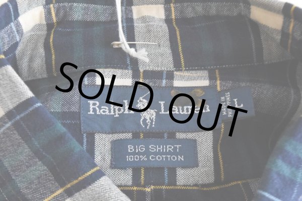 画像5: RalphLauren ボタンダウンシャツ   "BIG SHIRT"  表記L  (5)