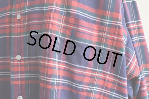 画像8: RalphLauren ボタンダウンシャツ   "BIG SHIRT"  表記XL  (8)