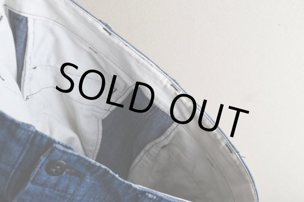 画像13: 1990s M-45 TYPE デニムパンツ　 実寸W32  (13)