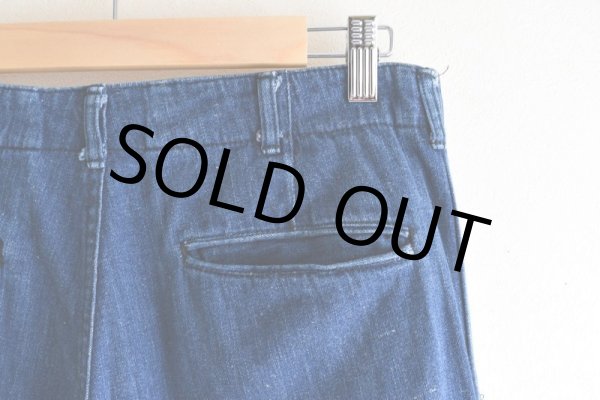 画像8: 1990s M-45 TYPE デニムパンツ　 実寸W32  (8)