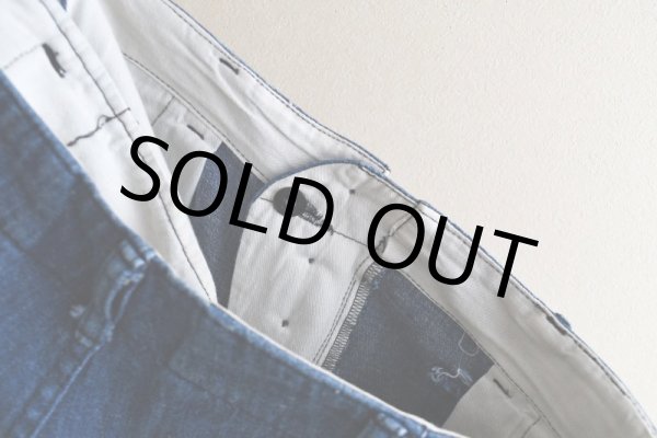 画像14: 1990s M-45 TYPE デニムパンツ　 実寸W32  (14)