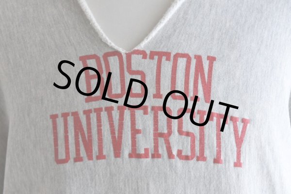 画像9: 1980s Champion リバースウィーブパーカー   "BOSTON UNIVERSITY"  表記L  (9)