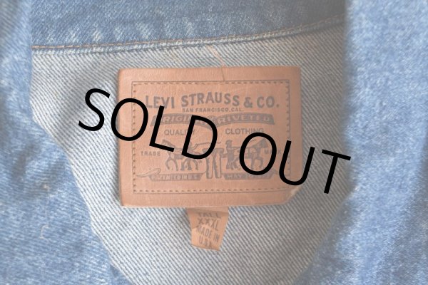 画像5: 1990s Levi's 72550-0214 デニムジャケット   "MADE IN USA"  表記XXXL-TALL  (5)
