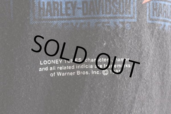 画像11: 1990s HARLEY-DAVIDSON×LOONEY TUNES プリントTシャツ　  "MADE IN USA"　 表記L  (11)