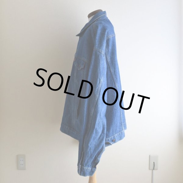 画像4: 1990s Levi's 72550-0214 デニムジャケット   "MADE IN USA"  表記XXXL-TALL  (4)