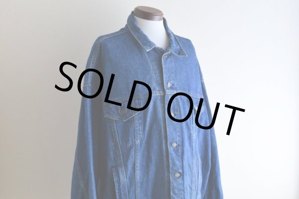 画像8: 1990s Levi's 72550-0214 デニムジャケット   "MADE IN USA"  表記XXXL-TALL  (8)