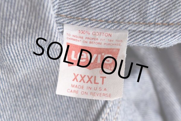 画像6: 1990s Levi's 72550-0214 デニムジャケット   "MADE IN USA"  表記XXXL-TALL  (6)