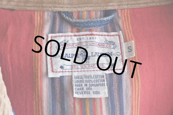 画像6: 1990s RALPH LAUREN デニムカバーオール  "ネイティブボーダーライナー"  表記S  (6)