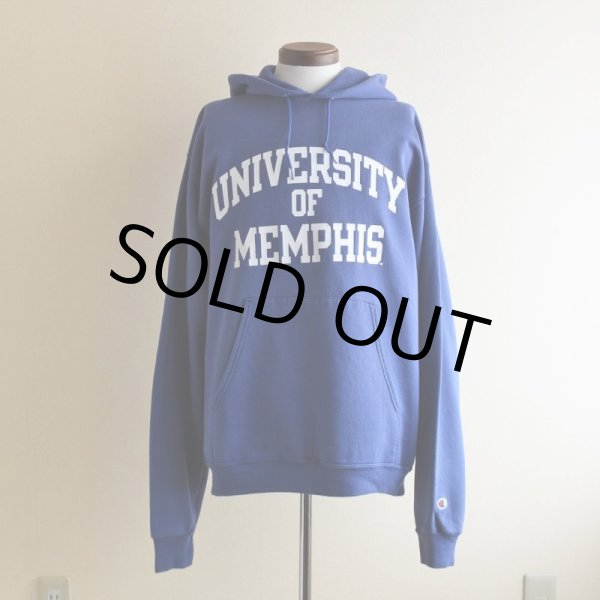 画像1: 2000s Champion カレッジパーカー　 "UNIVERSITY OF MEMPHIS"　 表記L  (1)