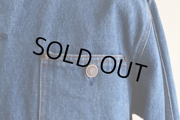 画像11: 1990s RALPH LAUREN デニムカバーオール  "ネイティブボーダーライナー"  表記S  (11)