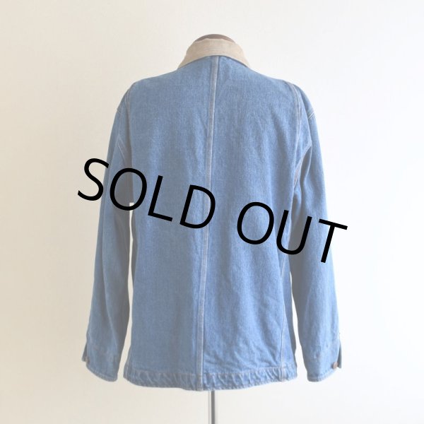 画像3: 1990s RALPH LAUREN デニムカバーオール  "ネイティブボーダーライナー"  表記S  (3)