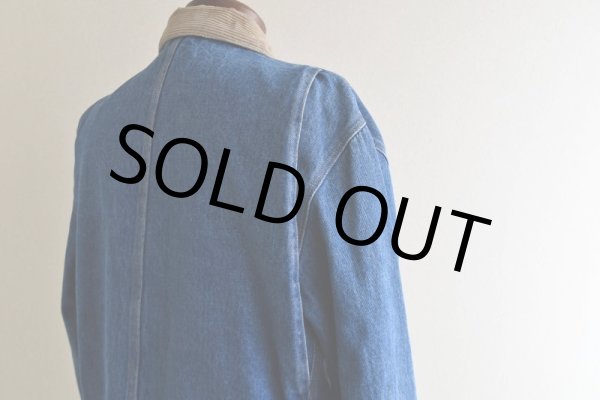 画像14: 1990s RALPH LAUREN デニムカバーオール  "ネイティブボーダーライナー"  表記S  (14)