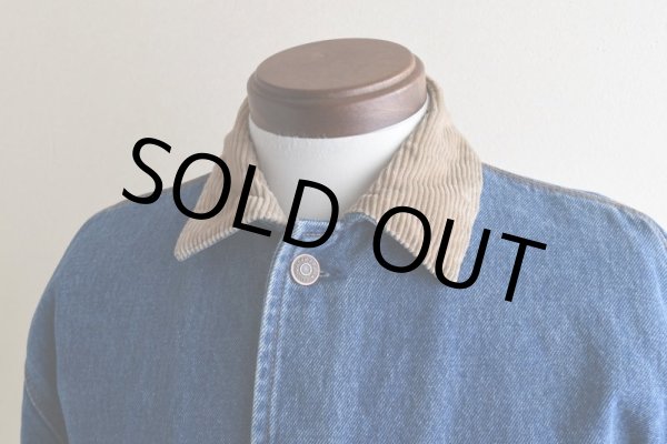 画像8: 1990s RALPH LAUREN デニムカバーオール  "ネイティブボーダーライナー"  表記S  (8)