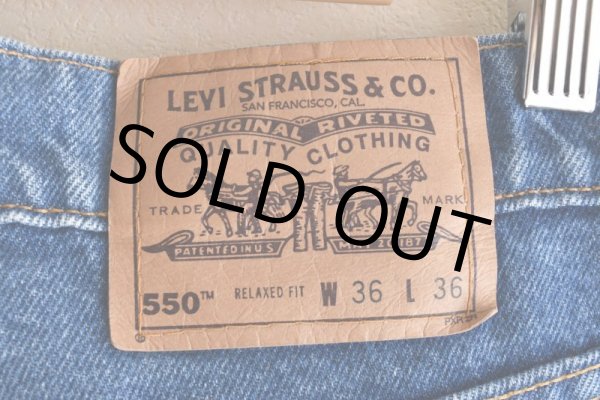 画像4: 1990s Levi's 550  "MADE IN USA"  表記W36 L36  (4)