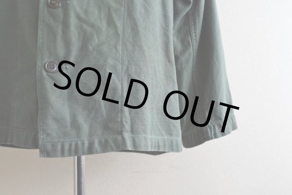 画像12: 1950s US.ARMY OG107 ユーティリティシャツ  "1st初期"  実寸L  (12)