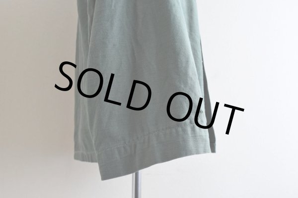 画像13: 1950s US.ARMY OG107 ユーティリティシャツ  "1st初期"  実寸L  (13)