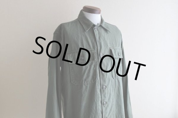 画像7: 1960s US.ARMY OG107 ユーティリティシャツ  "1st後期"  実寸ML  (7)