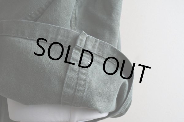 画像16: 1950s US.ARMY OG107 ユーティリティシャツ  "1st初期"  実寸L  (16)