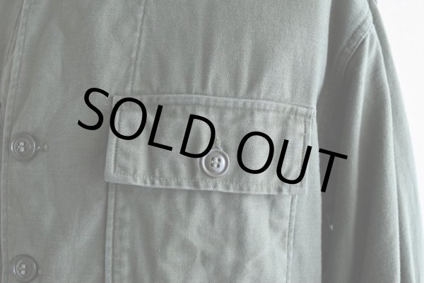 画像10: 1960s US.ARMY OG107 ユーティリティシャツ  "1st後期"  実寸ML  (10)