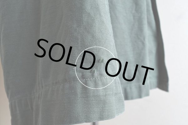 画像17: 1950s US.ARMY OG107 ユーティリティシャツ  "1st初期"  実寸L  (17)