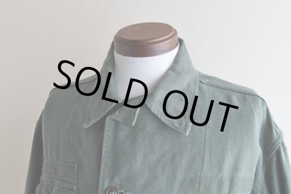 画像7: 1950s US.ARMY OG107 ユーティリティシャツ  "1st初期"  実寸L  (7)