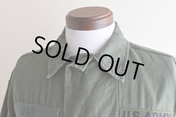 画像8: 1960s US.ARMY OG107 ユーティリティシャツ  "1st後期"  実寸ML  (8)