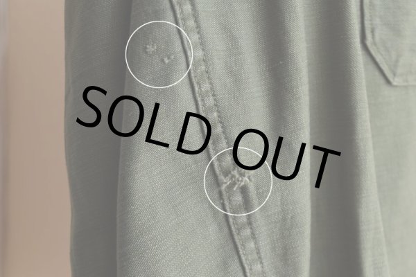 画像17: 1960s US.ARMY OG107 ユーティリティシャツ　 "1st後期"　 表記MEDIUM  (17)