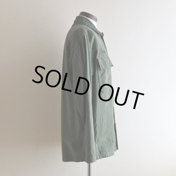 画像2: 1960s US.ARMY OG107 ユーティリティシャツ　 "1st後期"　 表記MEDIUM  (2)