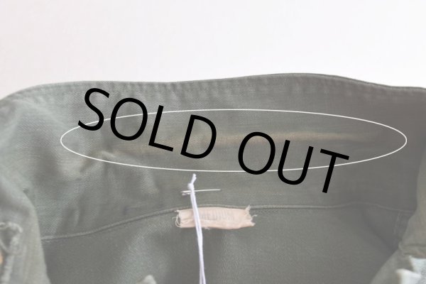 画像19: 1960s US.ARMY OG107 ユーティリティシャツ　 "1st後期"　 表記MEDIUM  (19)