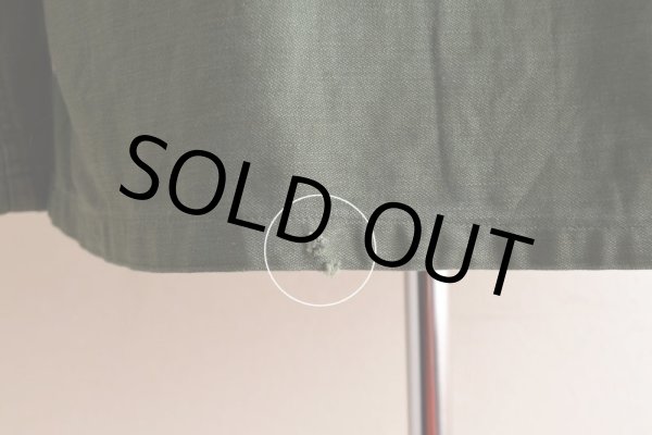 画像18: 1960s US.ARMY OG107 ユーティリティシャツ　 "1st後期"　 表記MEDIUM  (18)