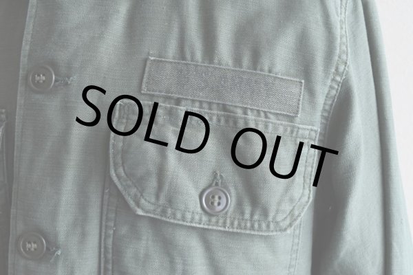 画像10: 1960s US.ARMY OG107 ユーティリティシャツ  "3rd"  表記14 1/2×31  (10)