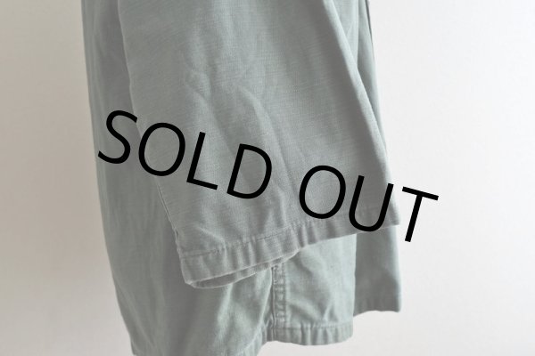 画像15: 1960s US.ARMY OG107 ユーティリティシャツ  "3rd"  表記14 1/2×31  (15)