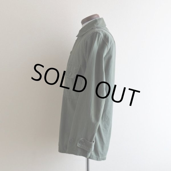 画像4: 1960s US.ARMY OG107 ユーティリティシャツ  "2nd"  表記14 1/2×32  (4)