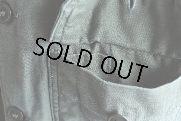 画像11: 1960s US.ARMY OG107 ユーティリティシャツ  "3rd"  表記14 1/2×31  (11)