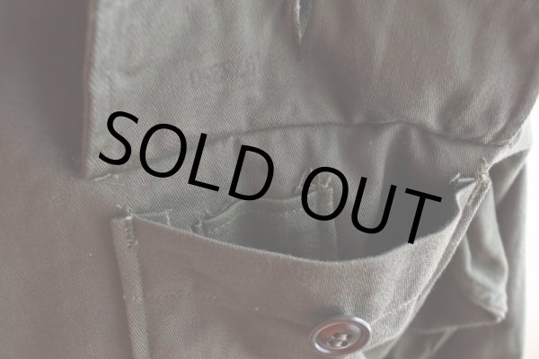 画像11: 1960s US.ARMY OG107 ユーティリティシャツ  "MINT CONDITION/1st後期"  表記MEDIUM  (11)