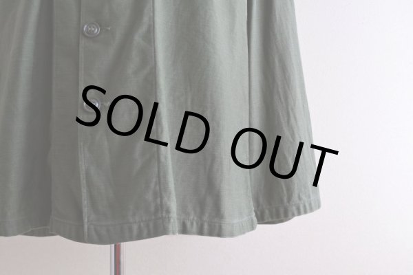 画像14: 1960s US.ARMY OG107 ユーティリティシャツ　 "1st後期"　 表記MEDIUM  (14)